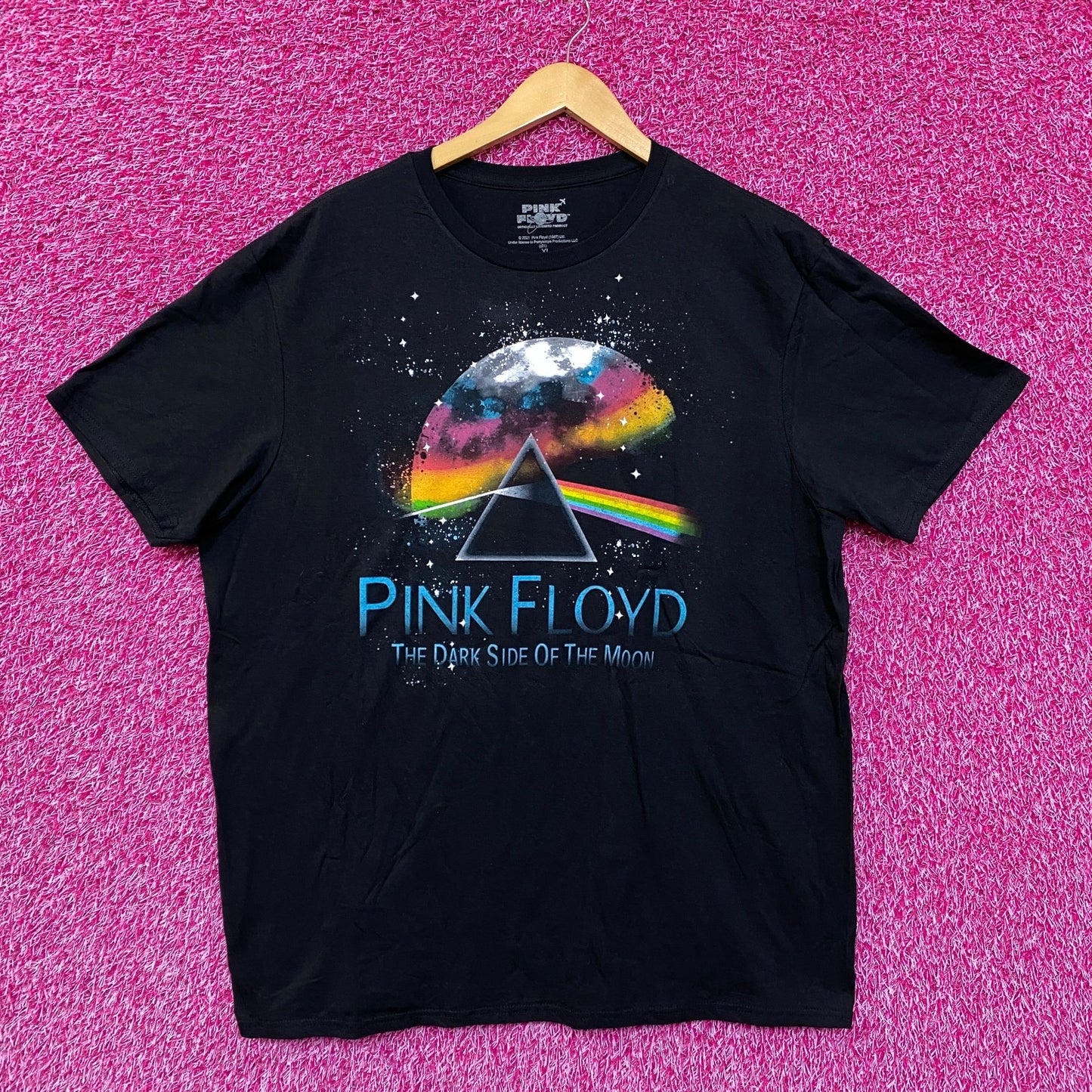 Pink Floyd Dark Side of the Moon Psychedelic Rock Tee XL