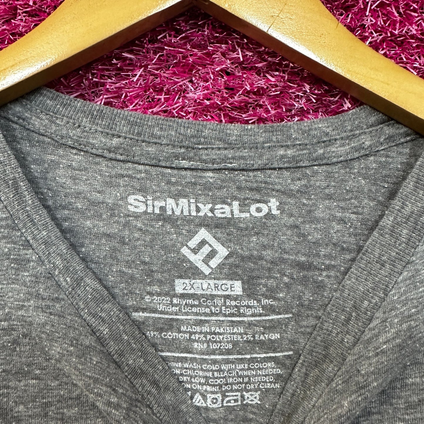 SirMixaLot Baby Got Back Retro Rap Tshirt size 2XL