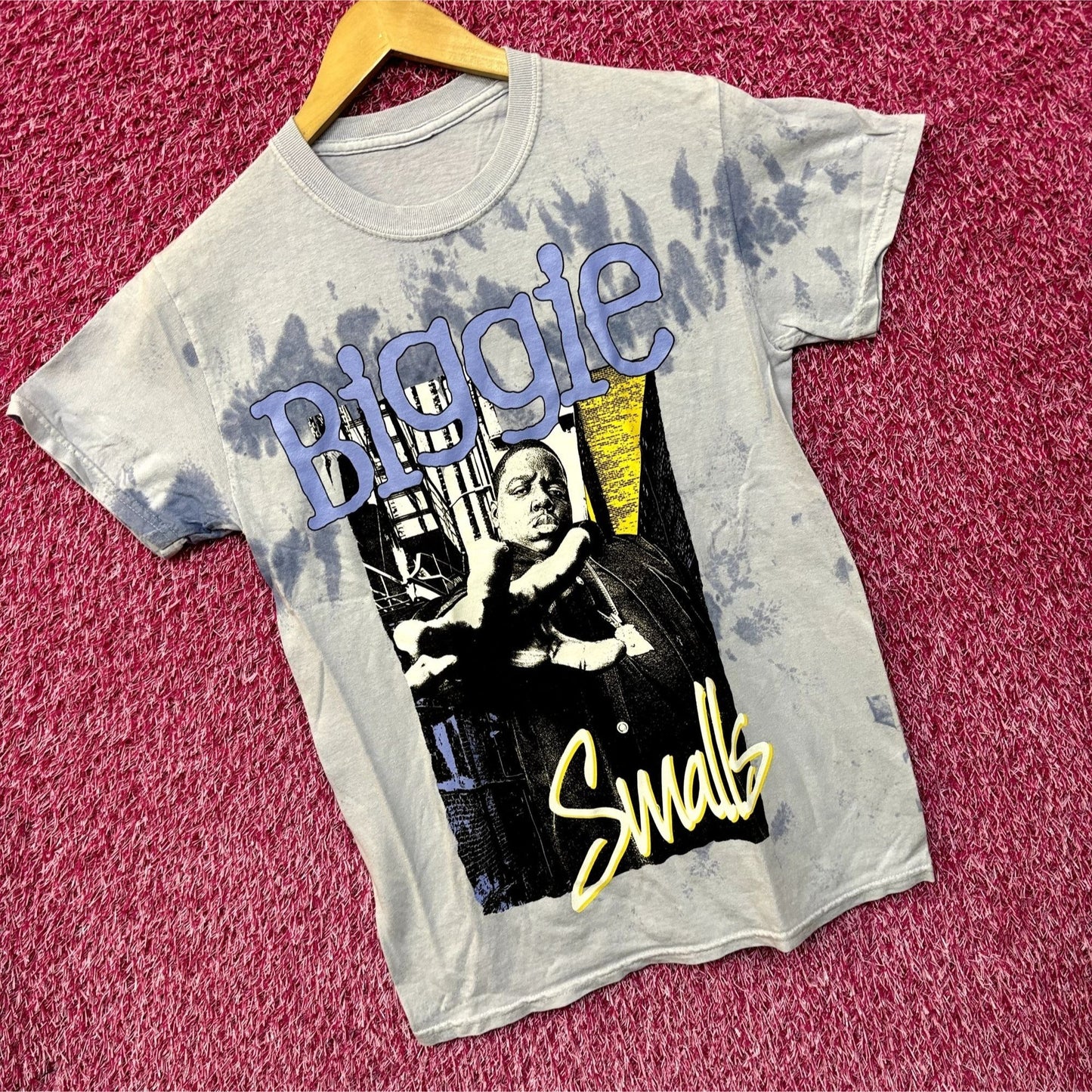 Biggie Smalls Born Again Cover Art Hip Hop Tie Dye S