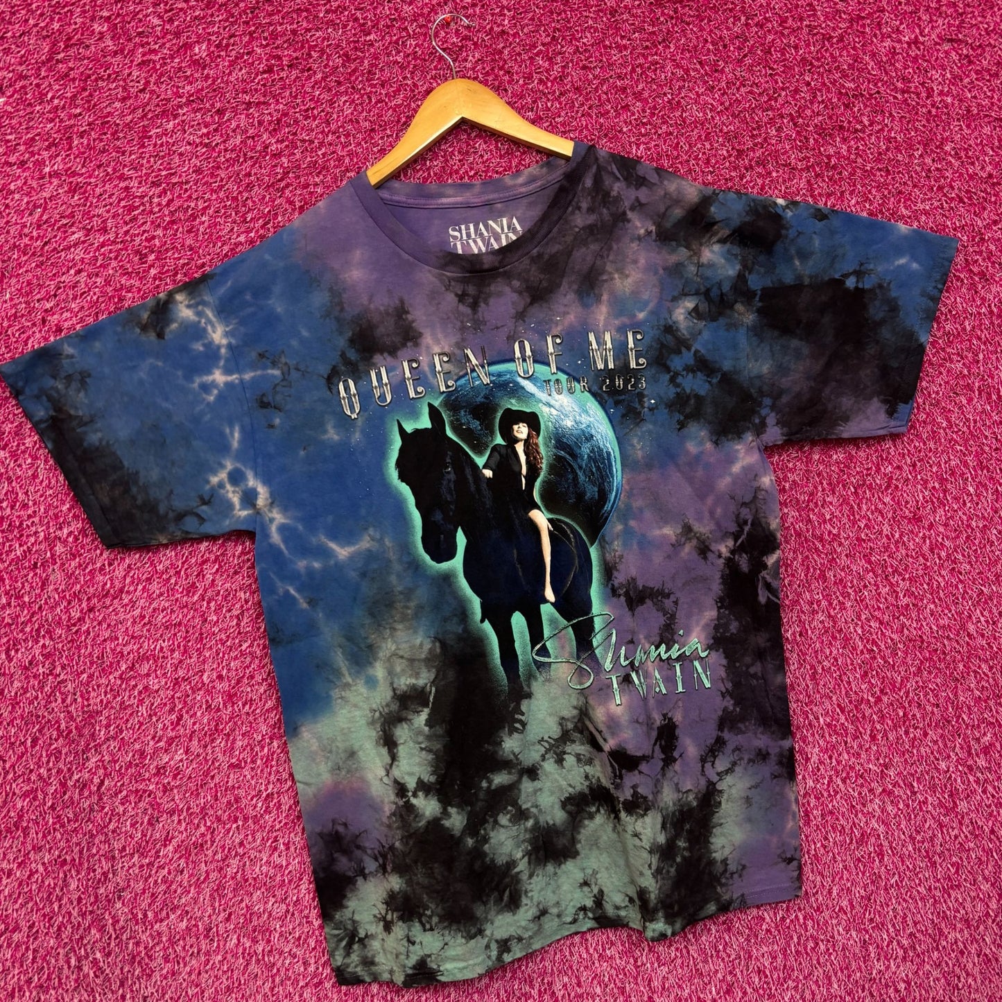 Shania Twain 2023 Queen of Me World Tour Country Tie Dye XL