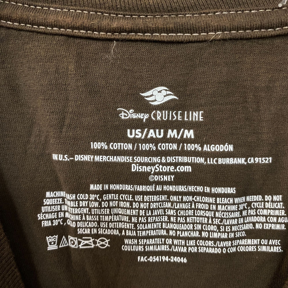 Disney Cruise Line "Skipper Society" Graphic T-Shirt Medium