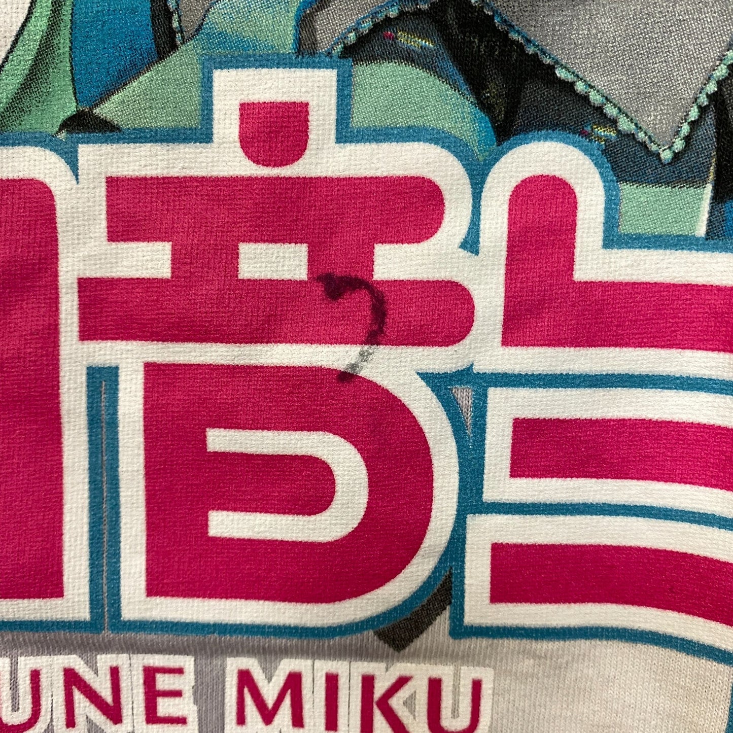 Hatsune Miku Vocaloids Virtual Anime Singer Tie Dye M/L