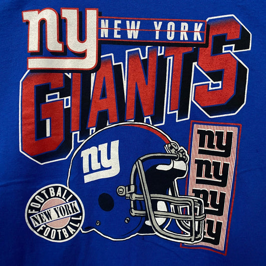 Junk Food Clothing New York Giants Checkdown Flea Market Tee Large