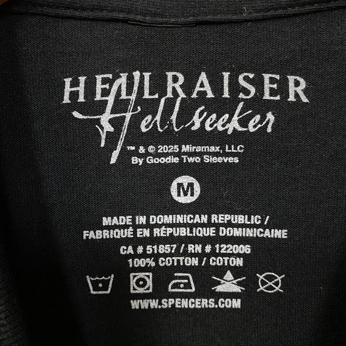 Hellraiser Pinhead Evil Deadly Immortal Tshirt size Medium