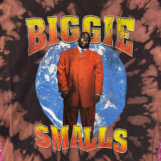 Biggie Smalls World The King of New York Rap Tie Dye L
