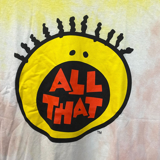 Nickelodeon Tie dye All that Tv Show Promo tie dye Tshirt size extra large