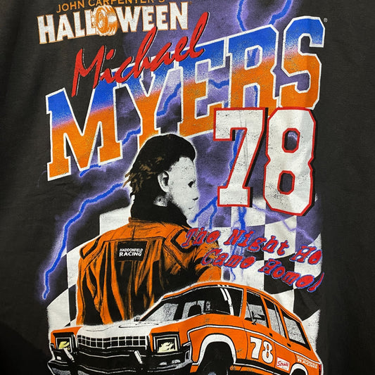 John Carpenter's Halloween Michael Myers Racing 78 T-Shirt Large