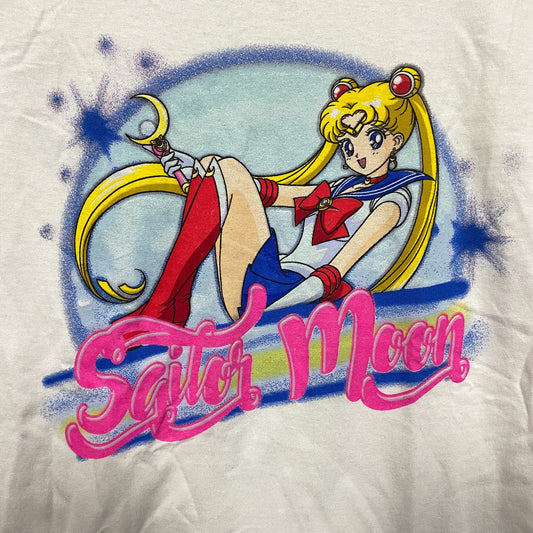 Sailor Moon Usagi Tsukino Airbrush Style Anime T-Shirt Small