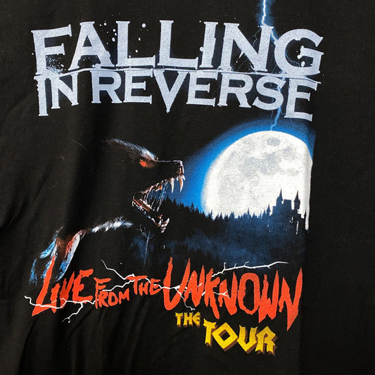 Falling In Reverse Live From The Unknown Tour Tshirt size Medium