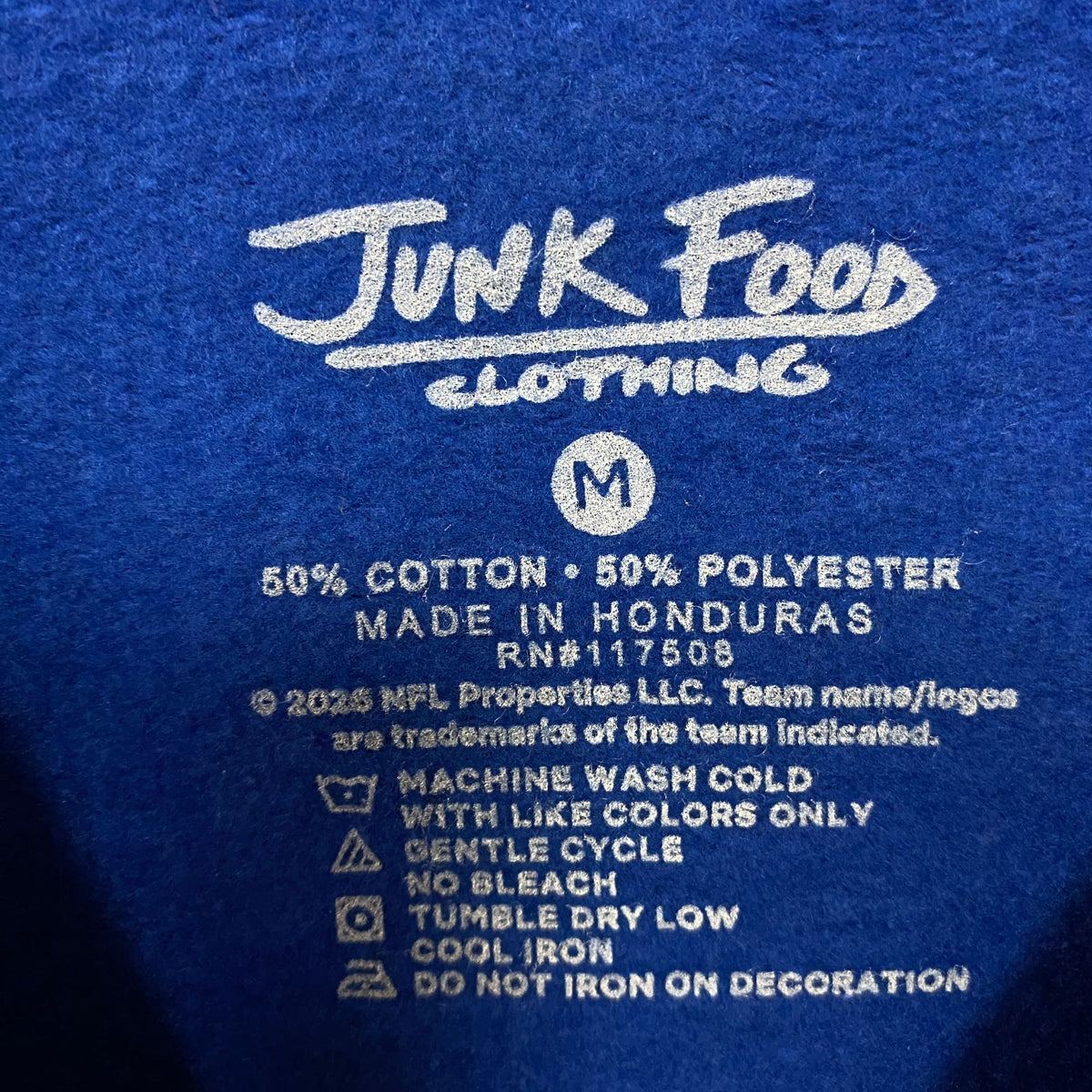 Junk Food Clothing New England Patriots Property Flea Market Crew Fleece Medium
