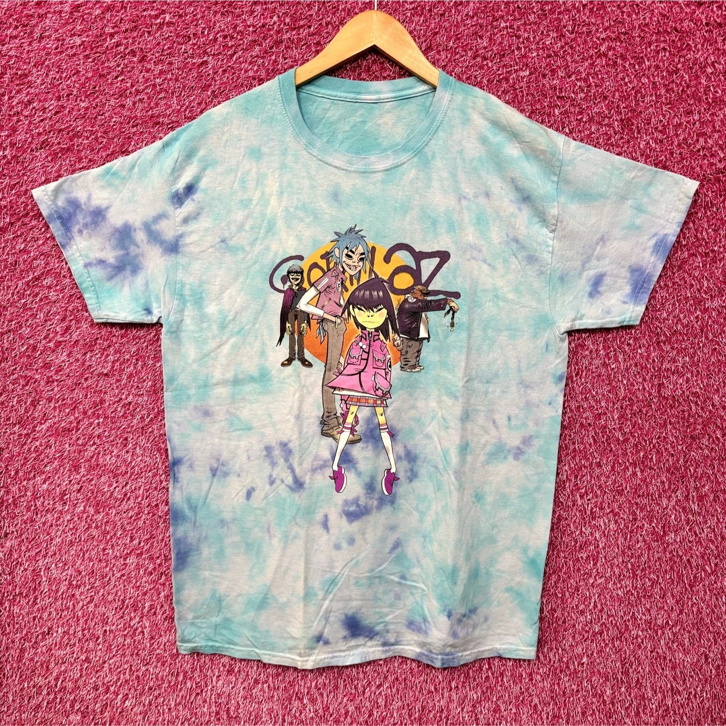 The Gorillaz Phase 1 Celebrity Take Down Tie Dye S