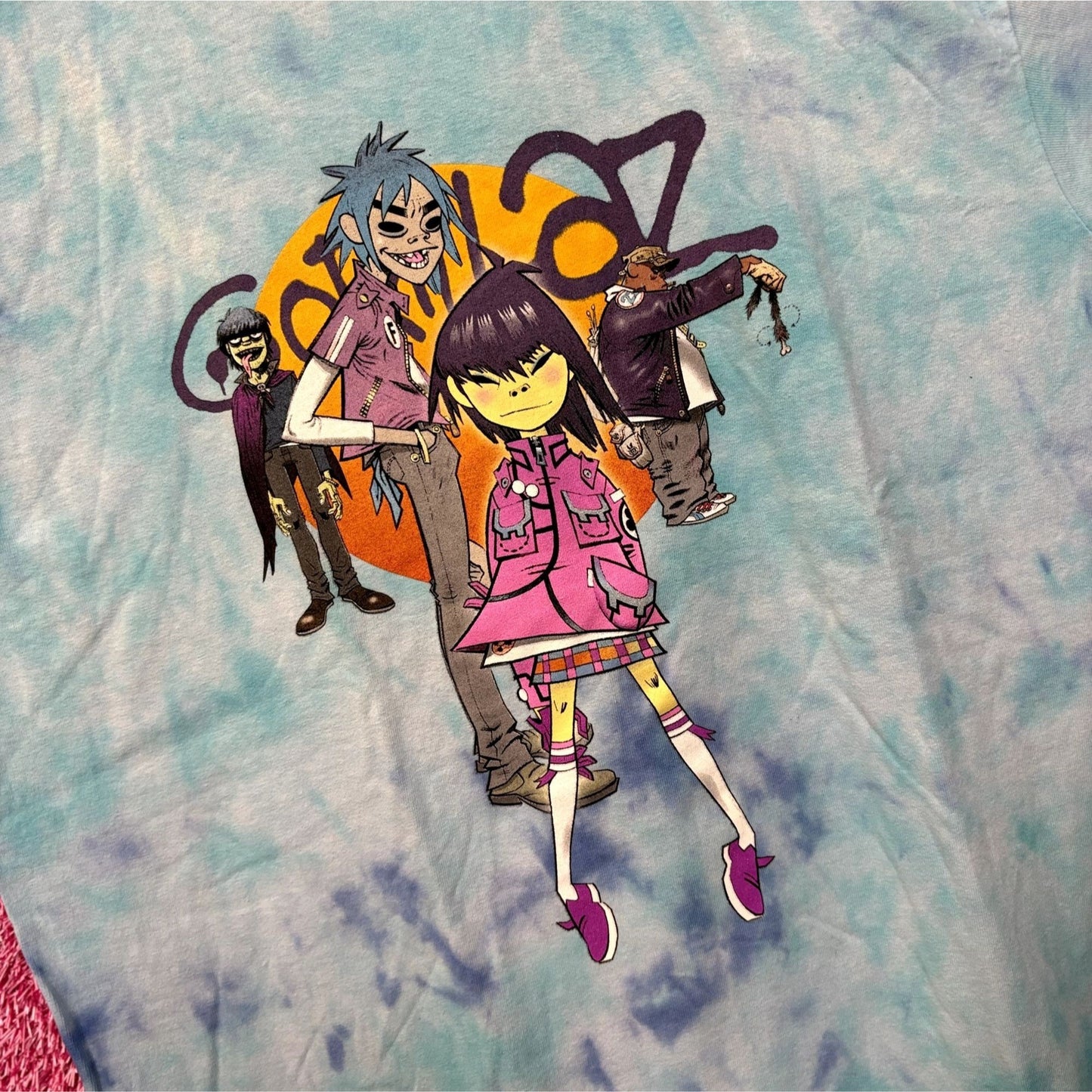 The Gorillaz Phase 1 Celebrity Take Down Tie Dye S