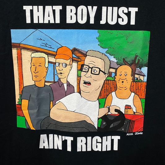 King of the Hill That Boy Just Ain't Right Graphic T-Shirt Large