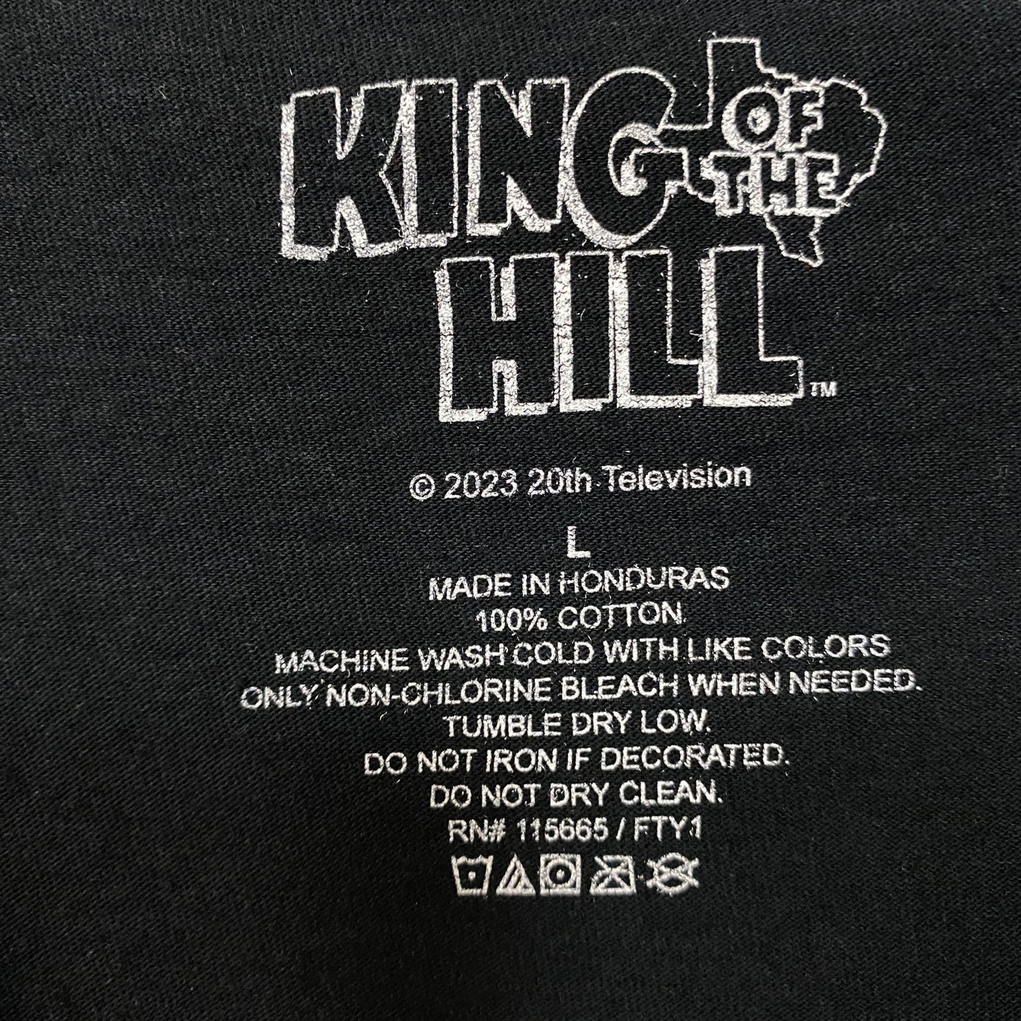 King of the Hill That Boy Just Ain't Right Graphic T-Shirt Large