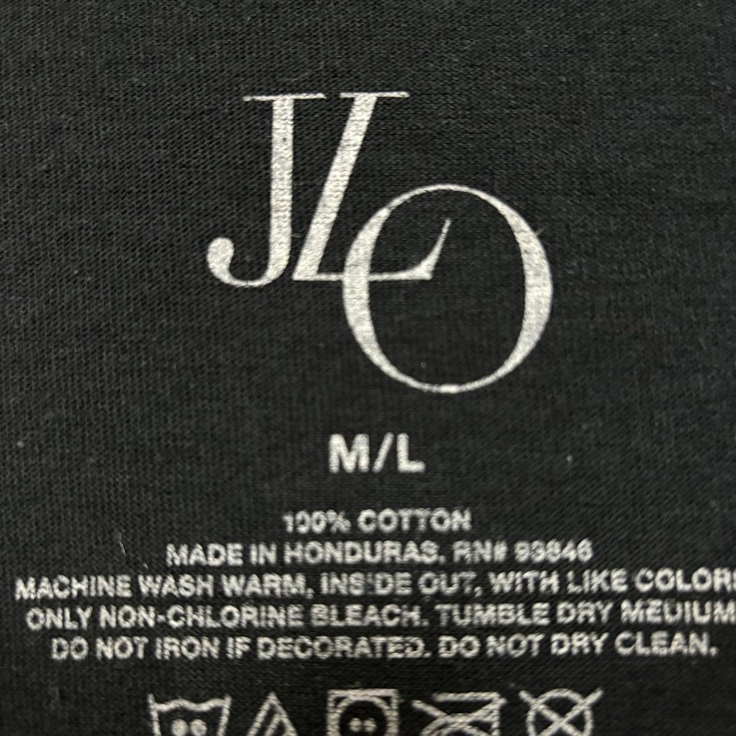 Jennifer Lopez JLO Signature Poster Dance Pop Tee M/L