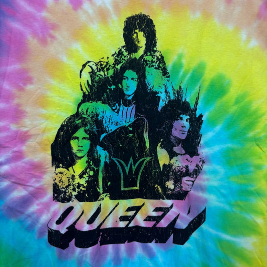 Queen A Night at the Opera Bohemian Rhapsody Rock Tie Dye XL