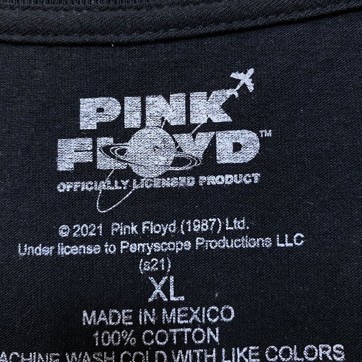 Pink Floyd Dark Side of the Moon Psychedelic Rock Tee XL