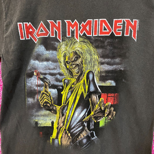 Iron Maiden Distressed Killers Rock tshirt size Small