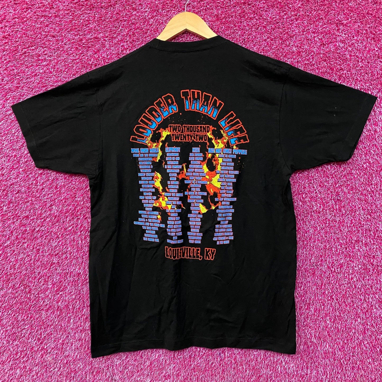 Louder Than Life Two Thousand Twenty Two Music Festival T-Shirt Large