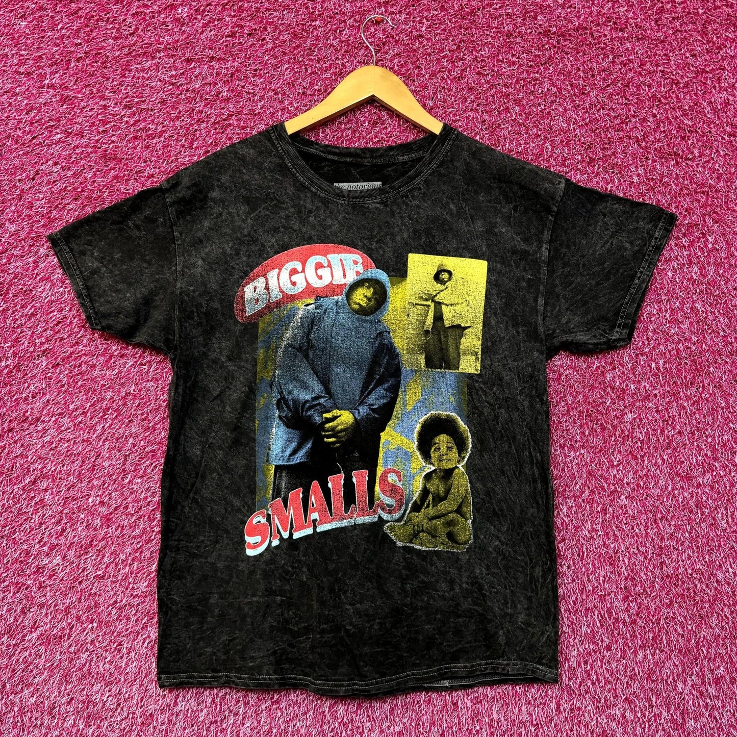Biggie Smalls Ready to Die Baby Gimme the Loot Rap Tee L