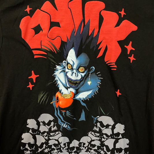 Death Note Ryuk and Apple Tshirt size large