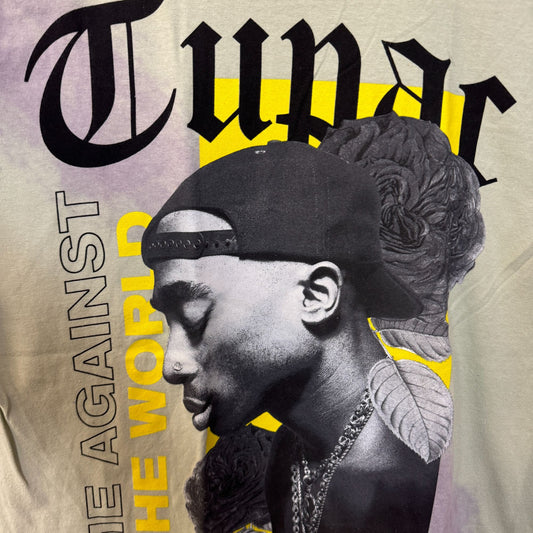 Tupac Me Against the World Album Poster Hip Hop Tie Dye M