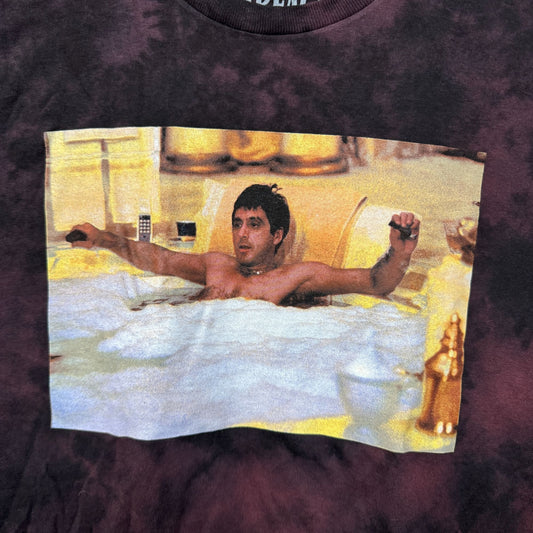 Scarface Tony Montana The Drug Kingpin Movie Promo Tie Dye M