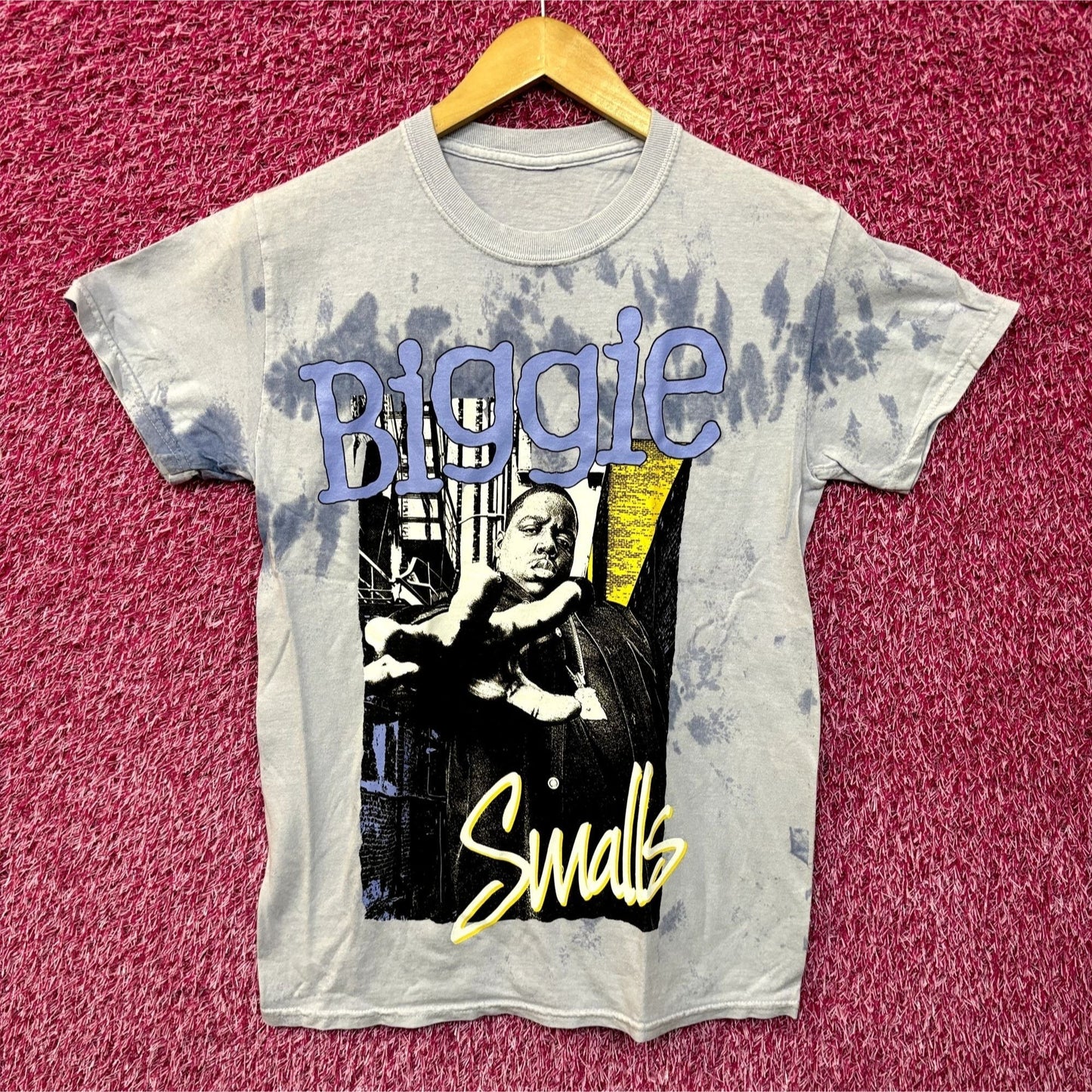 Biggie Smalls Born Again Cover Art Hip Hop Tie Dye S