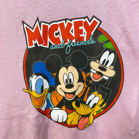 Mickey and Friends Donald Duck Pluto Goofy Disney Tee L