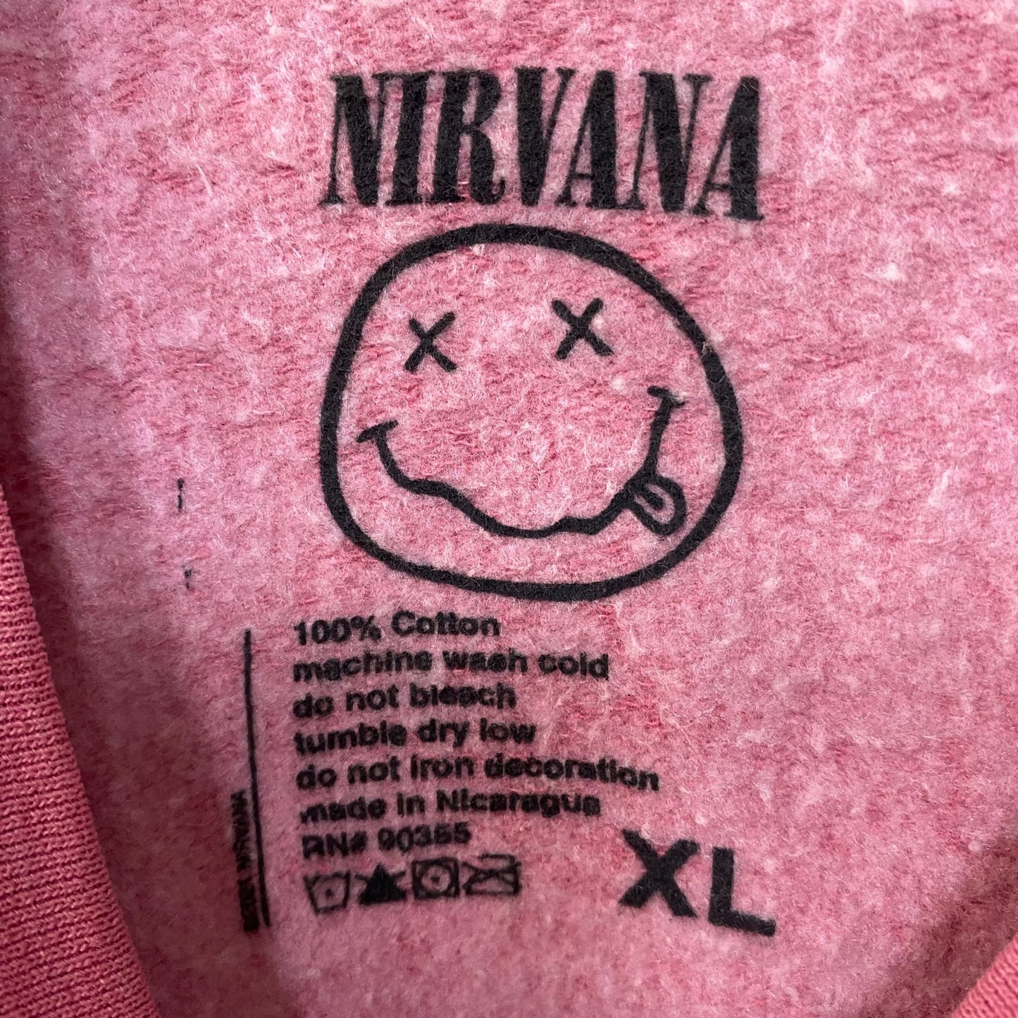 Nirvana Nevermind Grunge Crewneck size XL