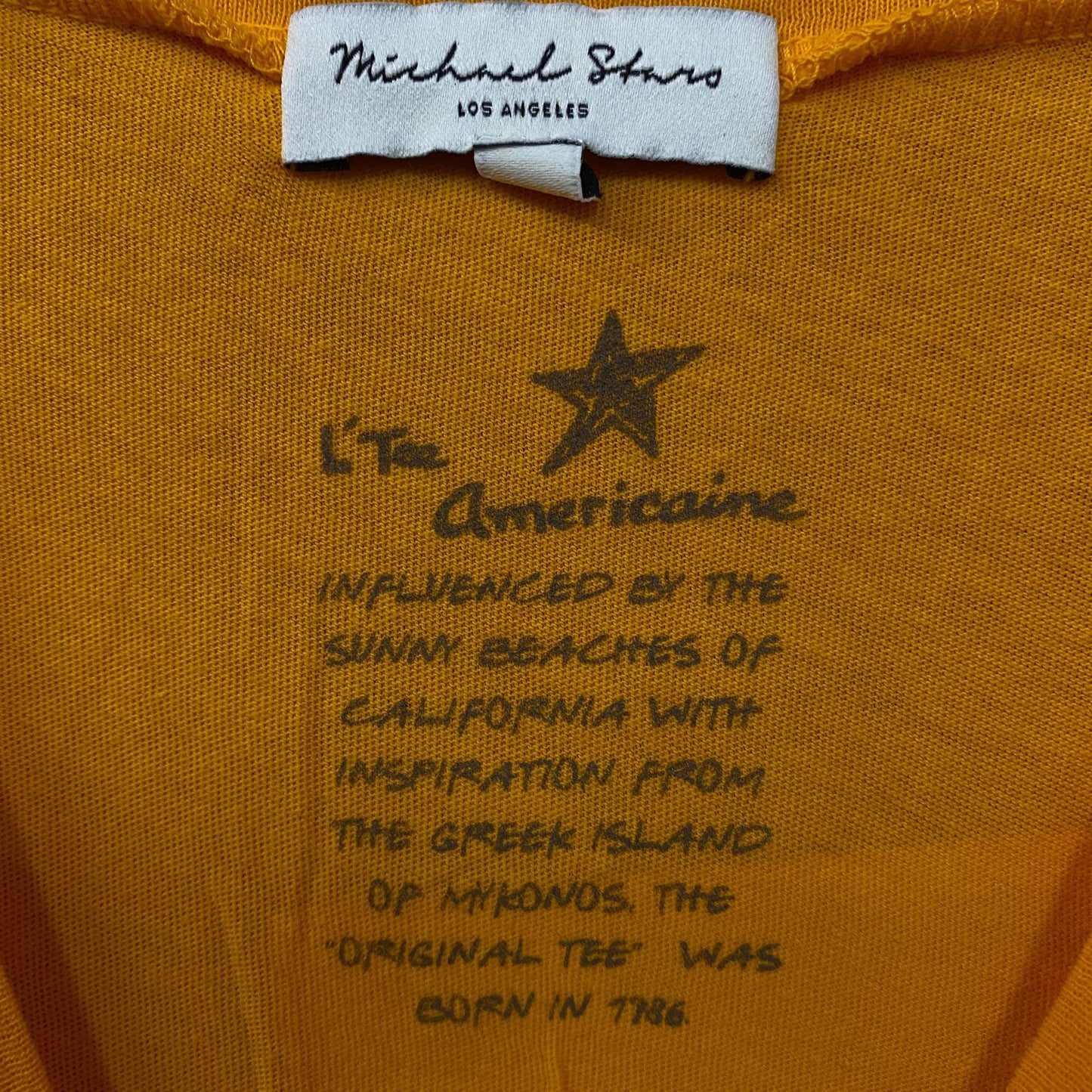 Galerie Michael Stars "Malibu Surf Club" Vintage Style T-Shirt Medium