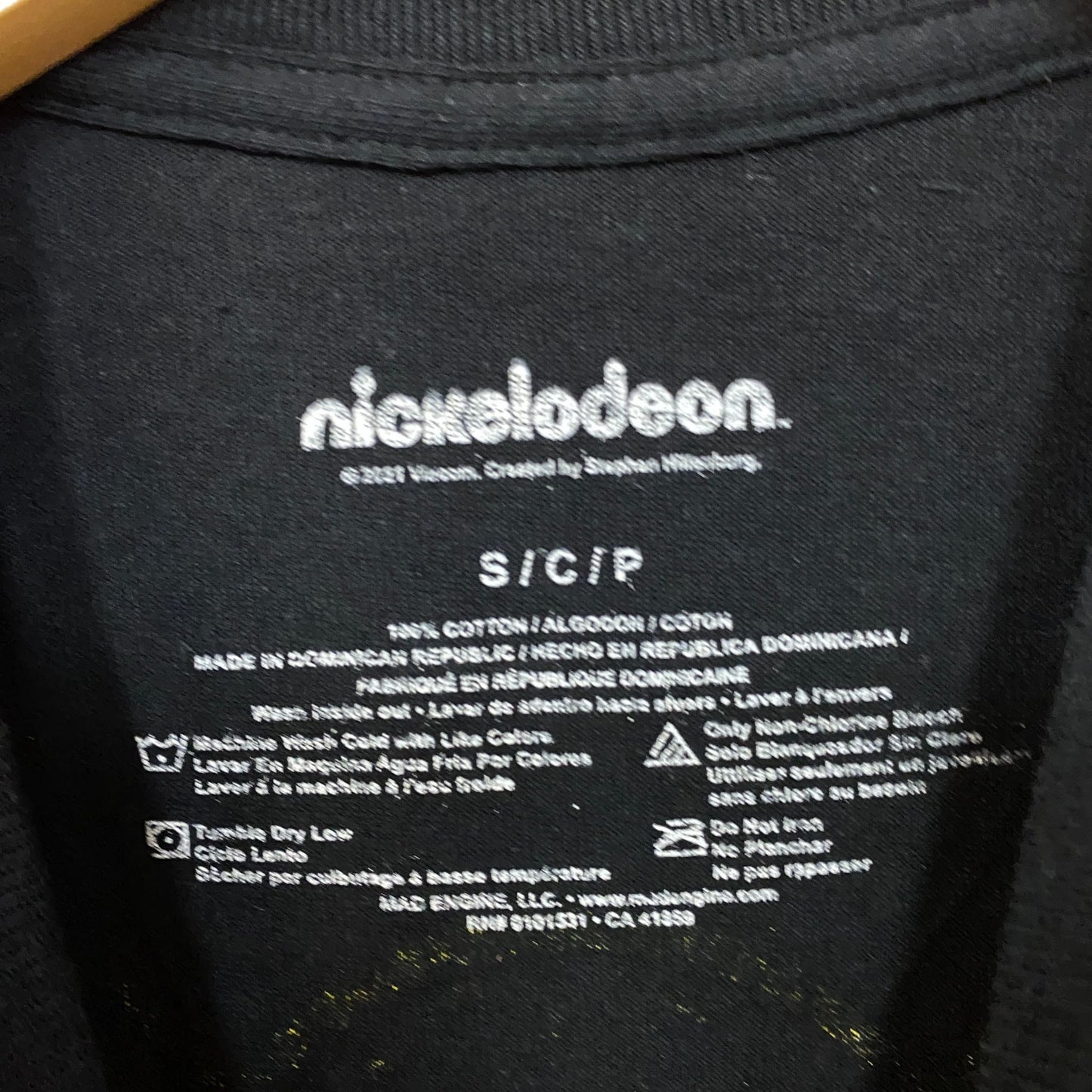 Nickelodeon SpongeBob SquarePants Krusty Crab Fresh & Delicious T-Shirt Small