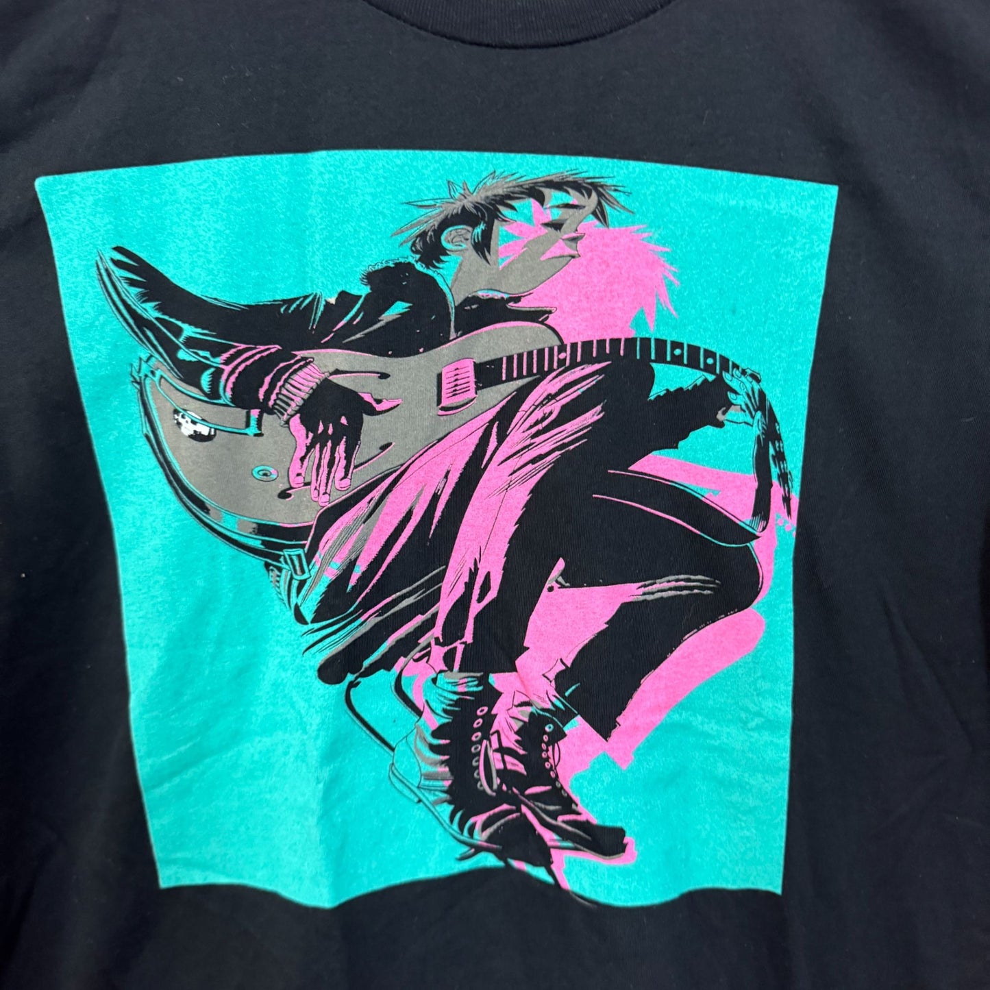 Gorillaz The Now Now 2-D Album Cover Virtual Rock Band Tee M