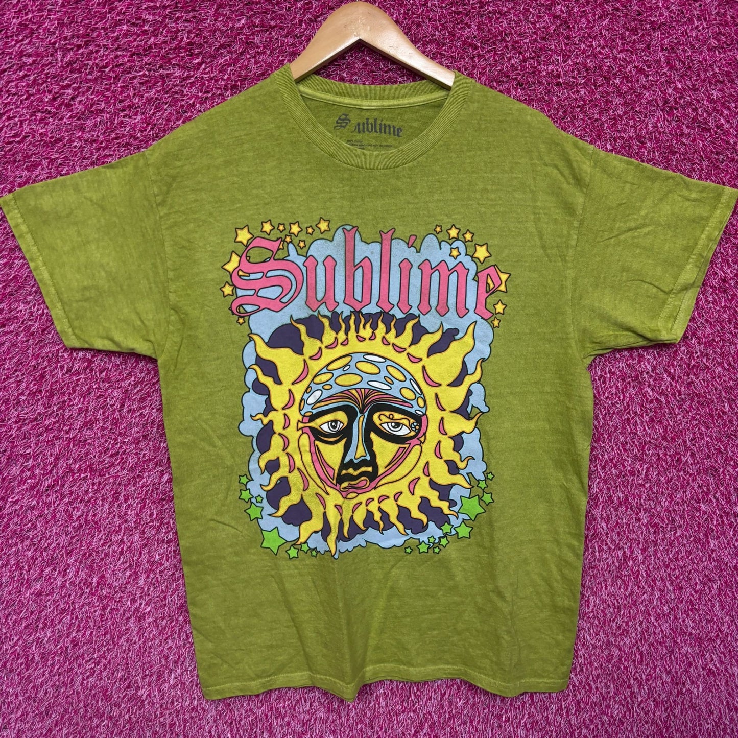 Sublime 40oz to Freedom Celestial Poster Ska Rock Tee M