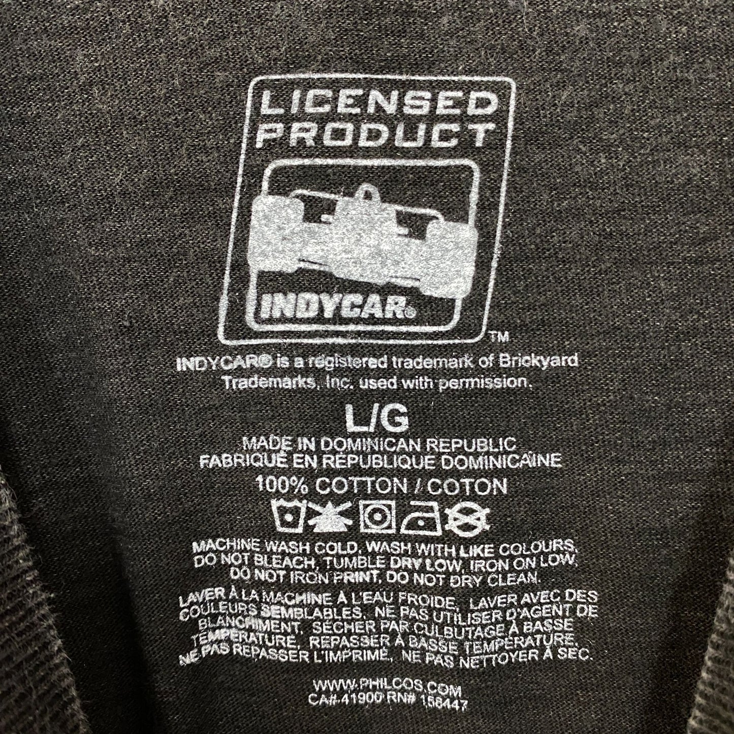 Philcos Boys' IndyCar Race Car Graphic Design T-Shirt Large