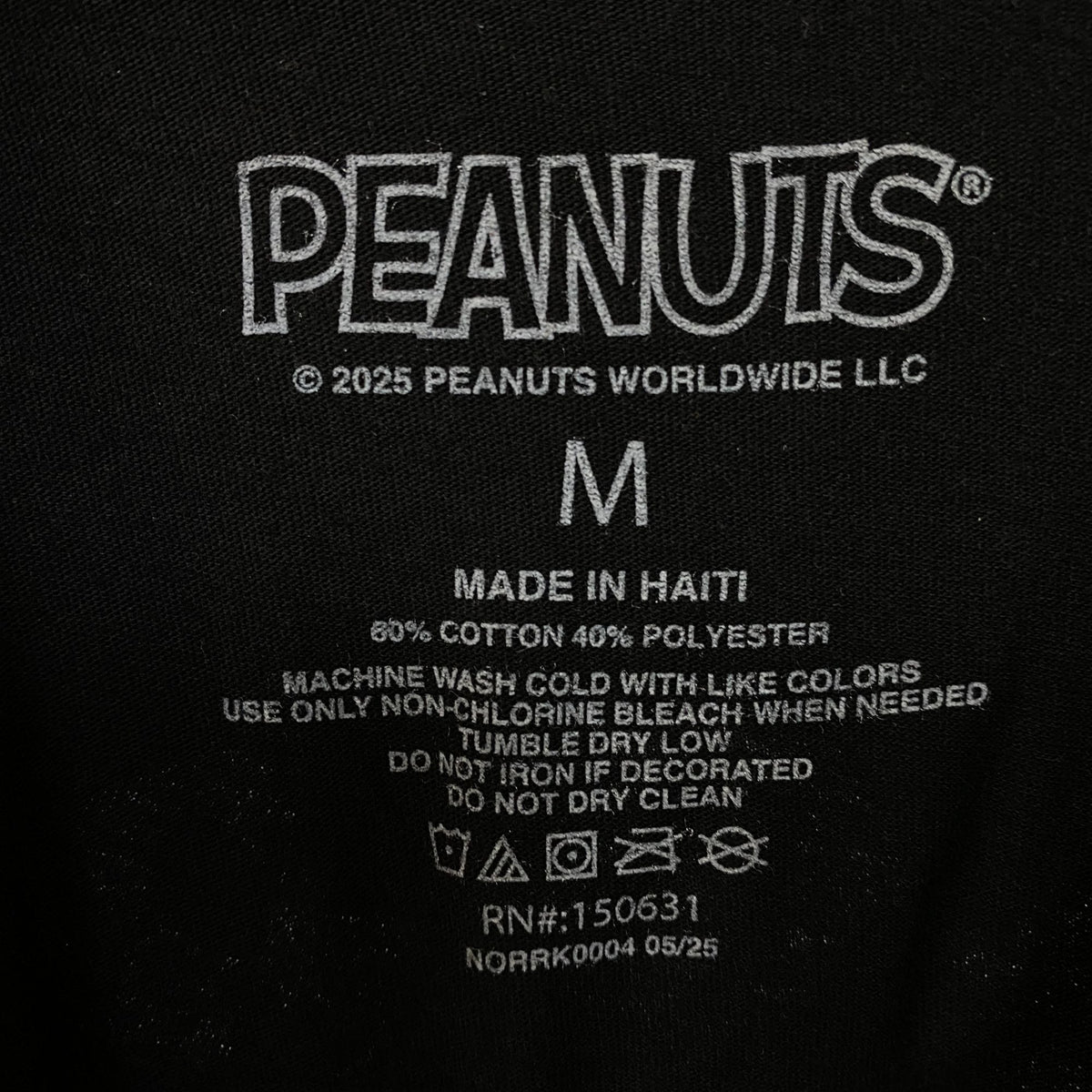 Peanuts Snoopy Skateboarding Japanese Graphic T-Shirt Medium