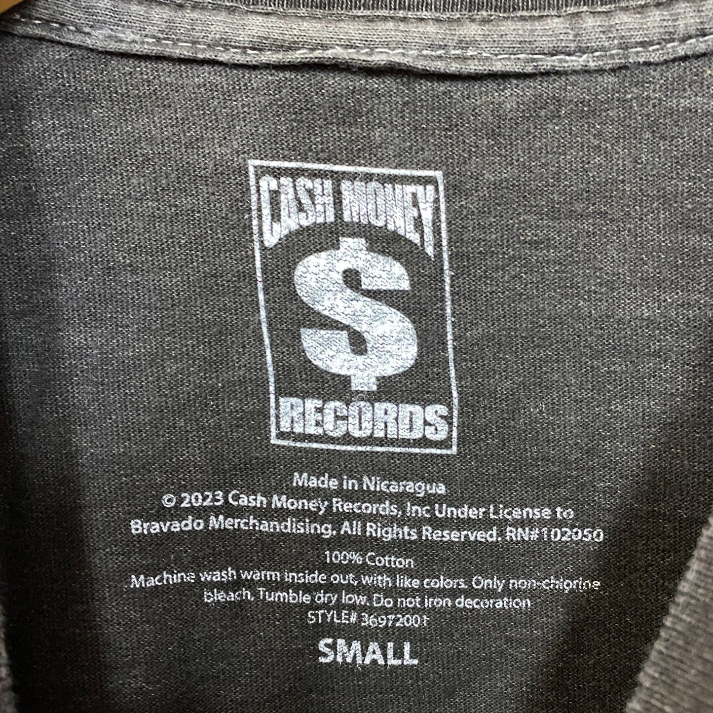 Cash Money Records Juvenile 400 degrees Hip-Hop T-Shirt Small