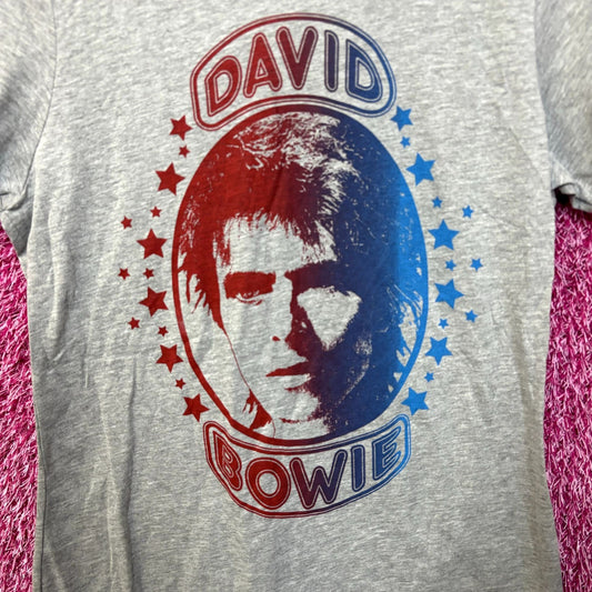 David Bowie Ziggy Stardust The Starman Rock Womens Top L