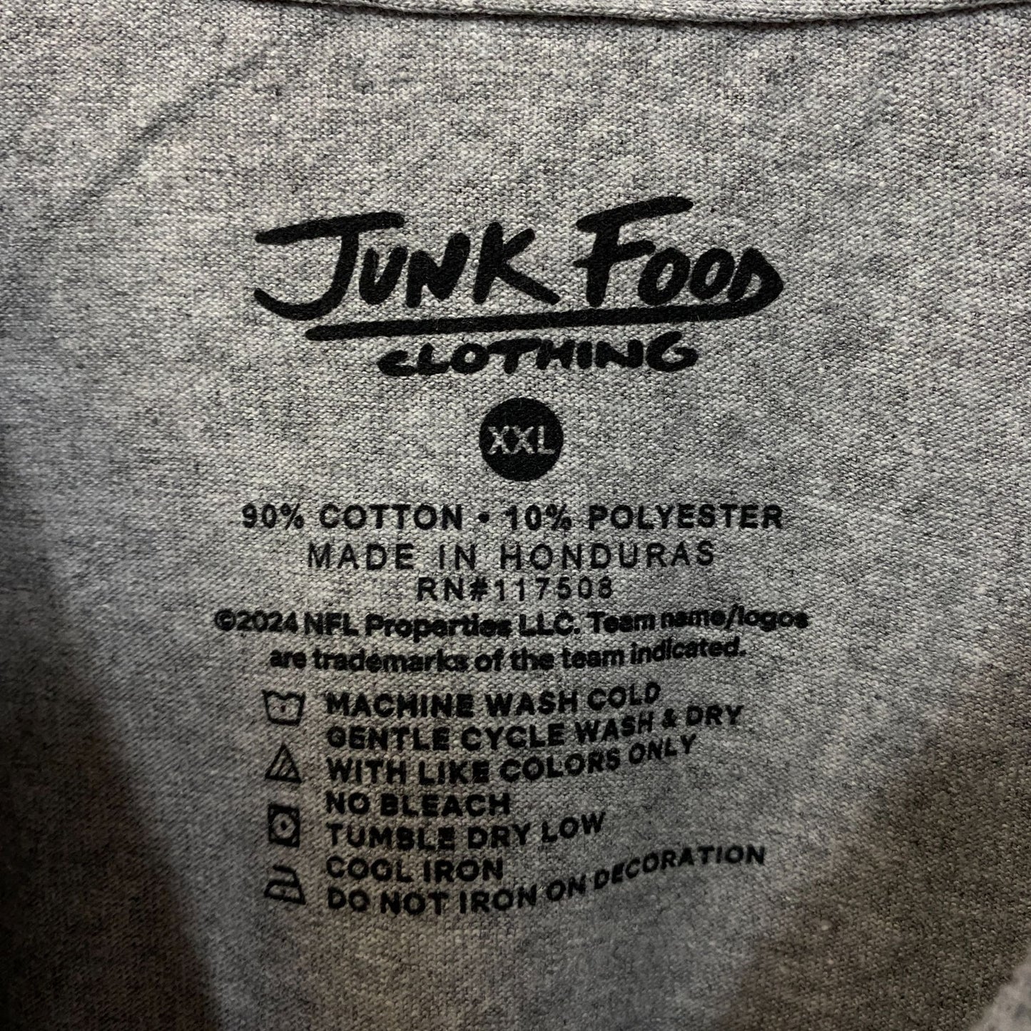 Junk Food NFL Miami Dolphins Logo T-Shirt 2XL