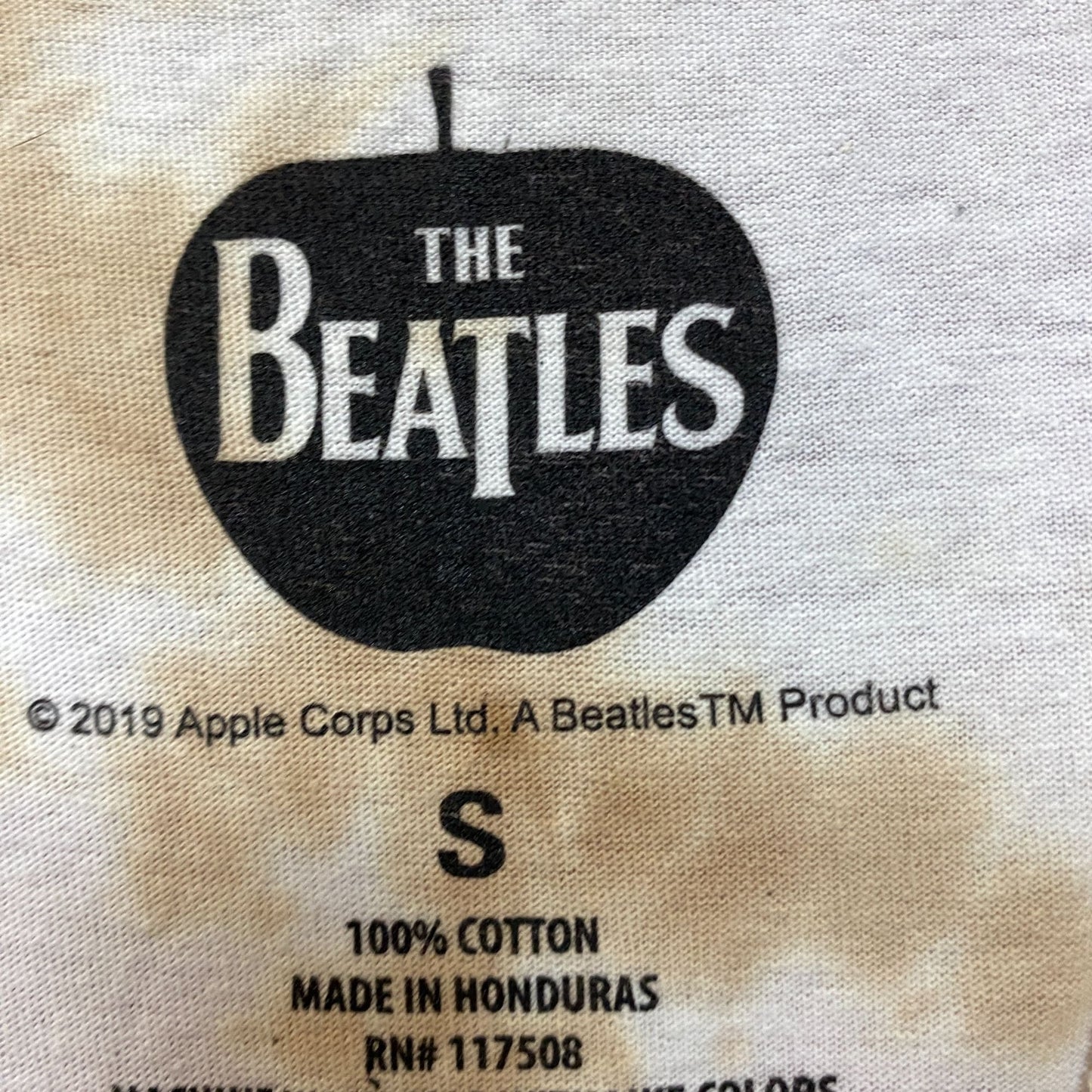 The Beatles Let It Be Album Cover Art Psychedelic Rock Tie Dye Small