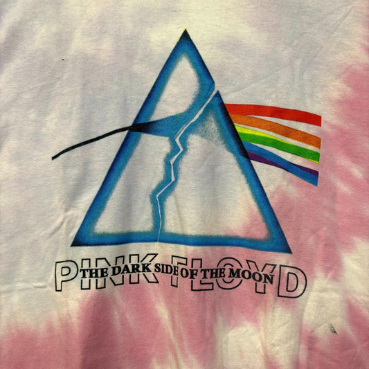 Pink Floyd The Dark Side of The Moon Classic Rock Tie Dye L