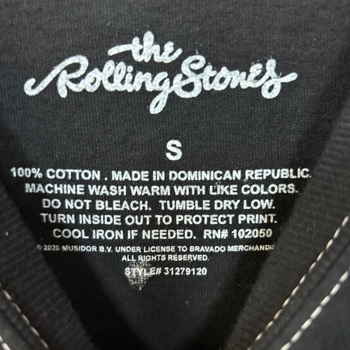 The Rolling Stones Hot Lips Rock Splatter Dye S