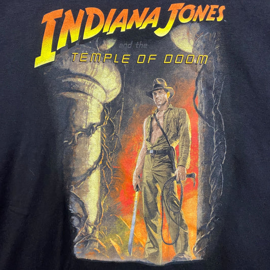 Indiana Jones Temple Of Doom 1980's Movie T-Shirt 2XL