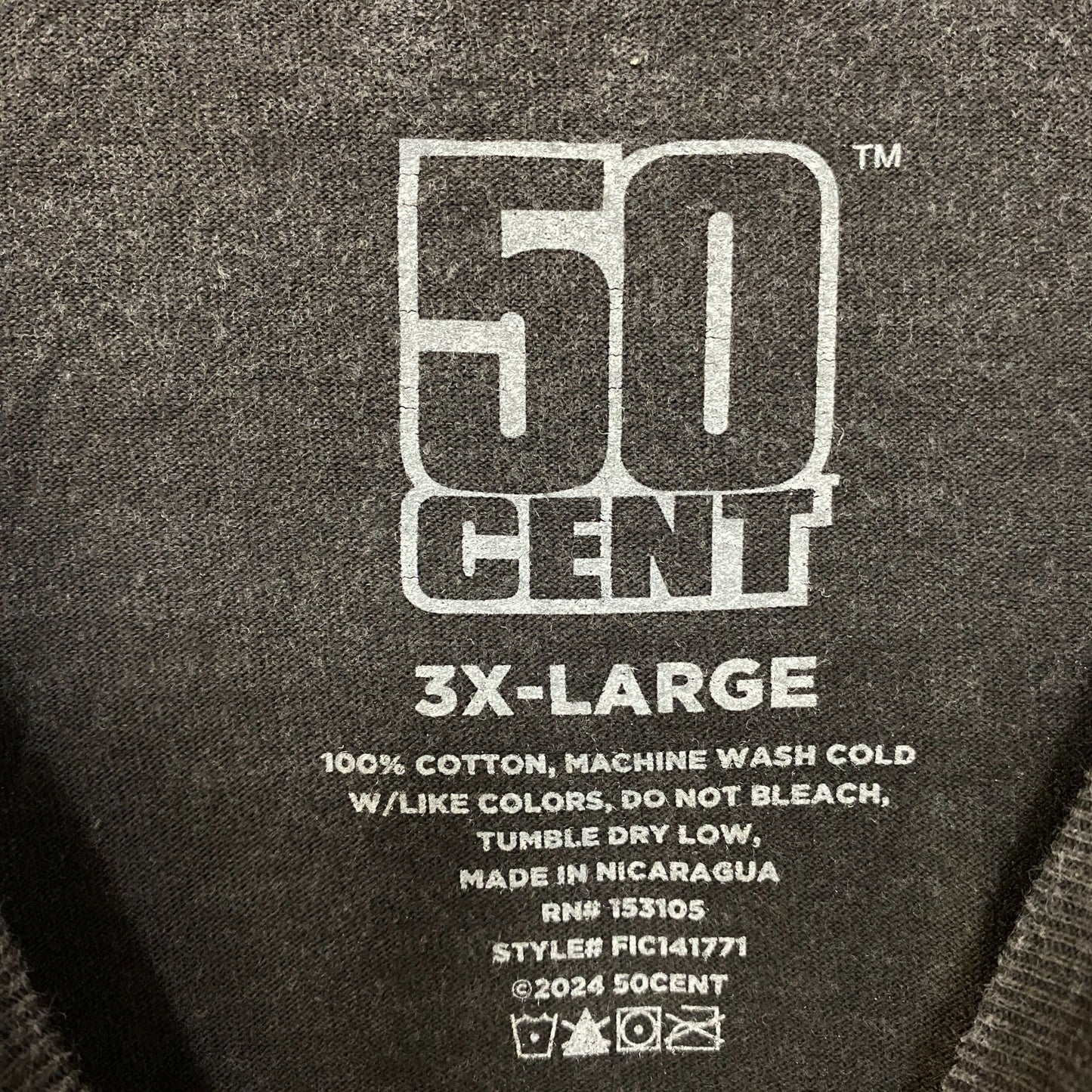 50 Cent Get Rich or Die Tryin T-Shirt 3XL