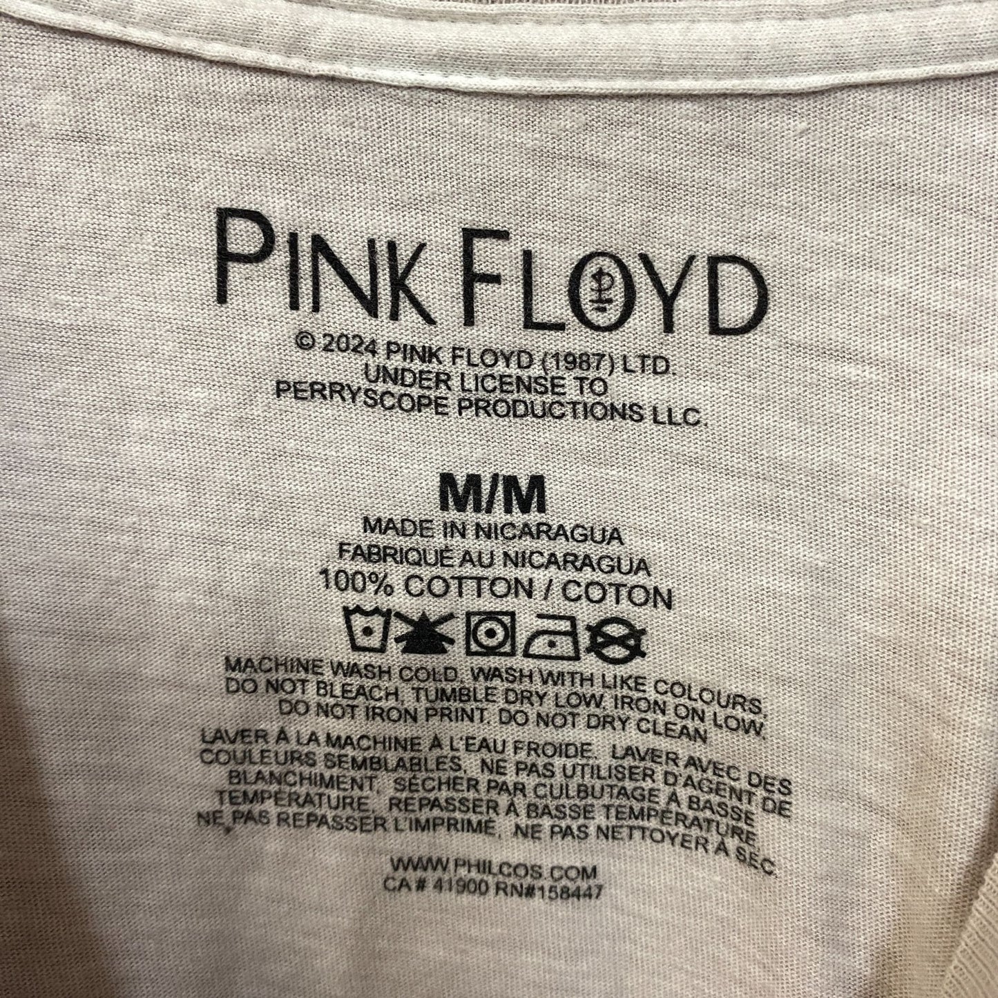 Pink Floyd The Final Cut Album Cover T-Shirt Medium