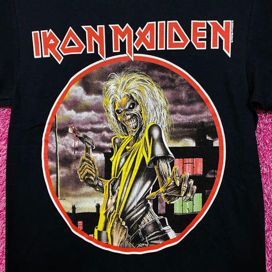Iron Maiden Killers Black Rock tshirt size Small