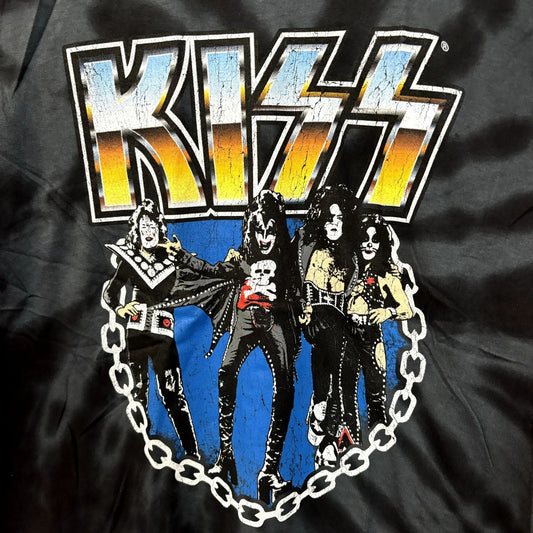 Kiss Detroit Rock City Movie Promo Heavy Metal Tie Dye L
