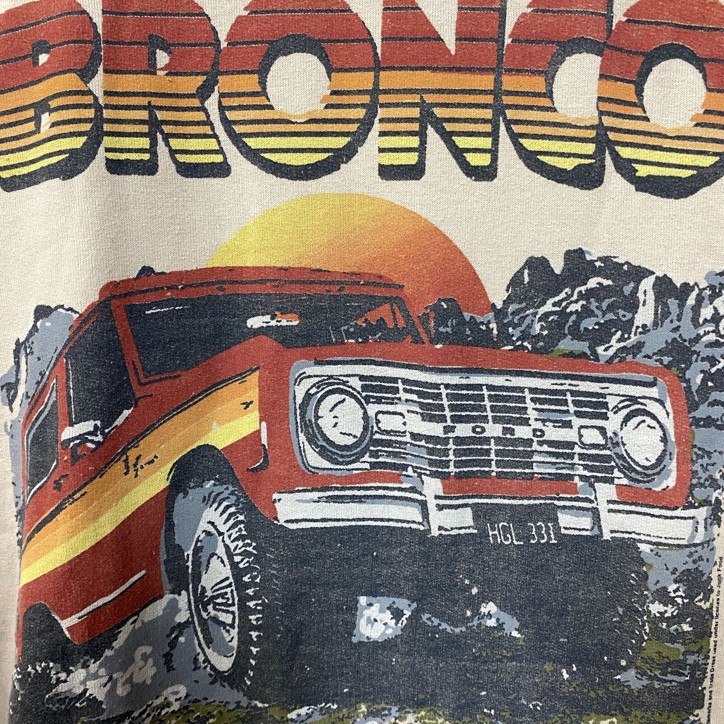 Ford Bronco Mountain Range crewneck size Medium