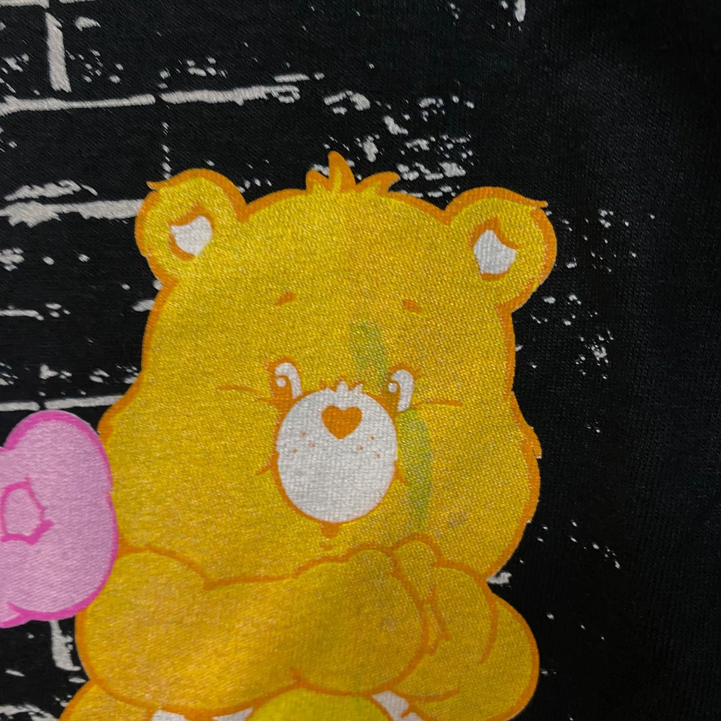 Care Bears Funshine Bear Cheer Bear Wish Bear Hug Life Tee L