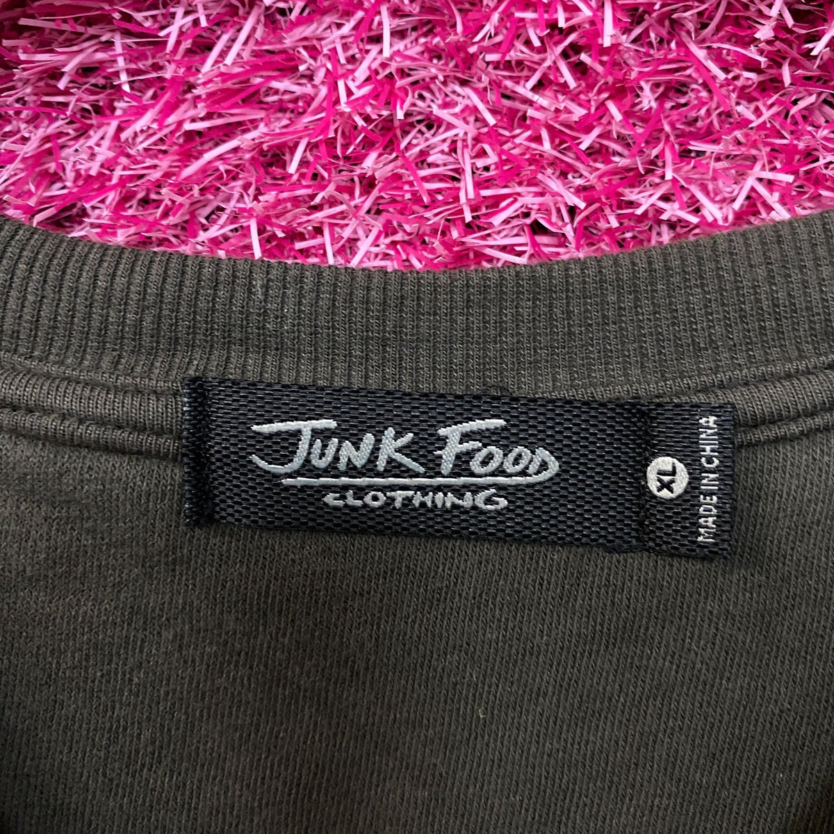 Junk Food Clothing The Beatles Raglan Women's Crewneck Fleece XL
